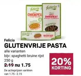 Ekoplaza GLUTENVRIJE PASTA aanbieding
