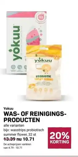 Ekoplaza Yokuu WAS-OF REINIGINGS- PRODUCTEN aanbieding