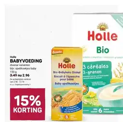Ekoplaza Holle BABYVOEDING aanbieding