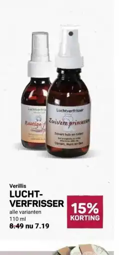 Ekoplaza Verillis LUCHT- VERFRISSER aanbieding