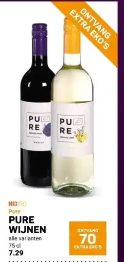 Ekoplaza PURE WIJNEN aanbieding