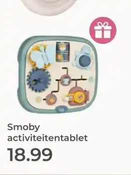 Prenatal Smoby activiteitentablet aanbieding