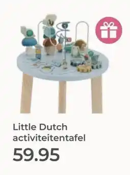 Prenatal Little Dutch activiteitentafel aanbieding