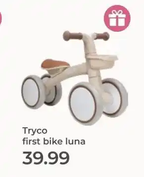 Prenatal Tryco first bike luna aanbieding