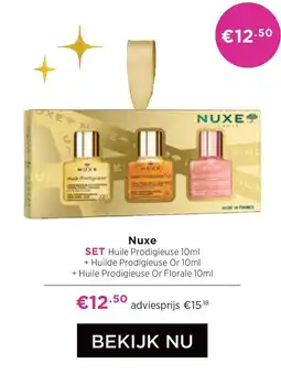 ICI Paris XL Nuxe SET aanbieding