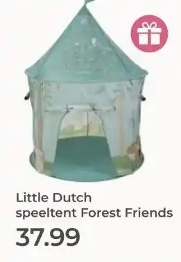 Prenatal Little Dutch speeltent Forest Friends aanbieding
