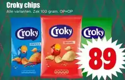 Dirk Croky chips aanbieding
