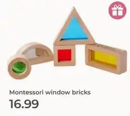 Prenatal Montessori window bricks aanbieding
