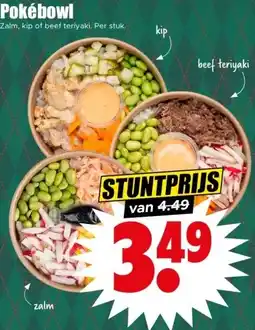 Dirk Bami nasi- of macaroni spaghettigroente Pokébowl aanbieding