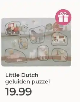 Prenatal Little Dutch geluiden puzzel aanbieding