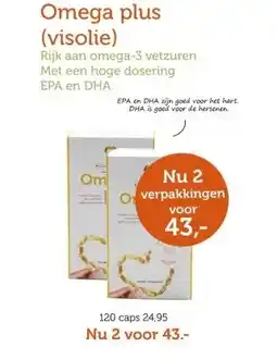 De Rode Pilaren Omega plus (visolie) aanbieding