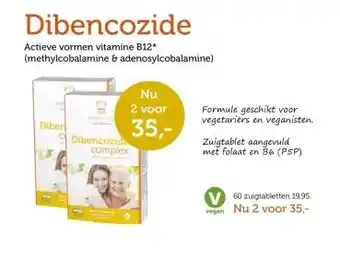 De Rode Pilaren Dibencozide aanbieding