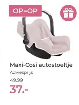 Prenatal Maxi-Cosi autostoeltje aanbieding