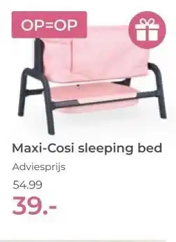 Prenatal Maxi-Cosi sleeping bed aanbieding