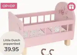 Prenatal Little Dutch poppenbed aanbieding