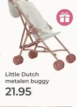 Prenatal Little Dutch metalen buggy aanbieding