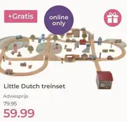 Prenatal Little Dutch treinset aanbieding