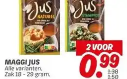 Dekamarkt MAGGI JUS aanbieding