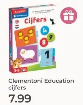 Prenatal Clementoni Education cijfers aanbieding