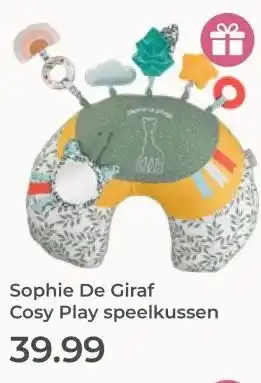 Prenatal Sophie De Giraf Cosy Play speelkussen aanbieding