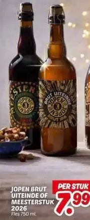 Dekamarkt JOPEN BRUT UITEINDE OF MEESTERSTUK 2026 aanbieding