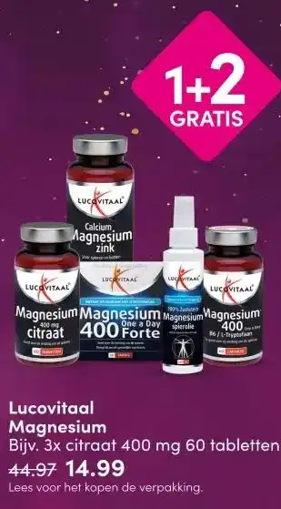 DA Lucovitaal Magnesium aanbieding