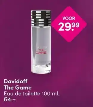 DA Davidoff The Game aanbieding