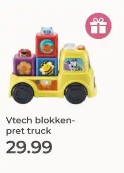 Prenatal Vtech blokken- pret truck aanbieding