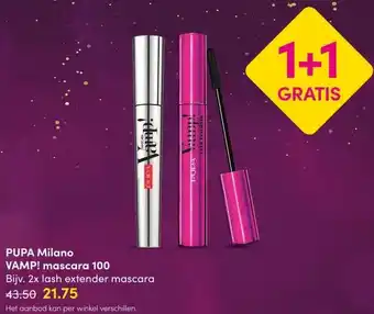 DA PUPA Milano VAMP! mascara 100 aanbieding