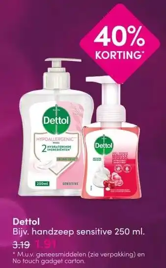 DA Dettol aanbieding
