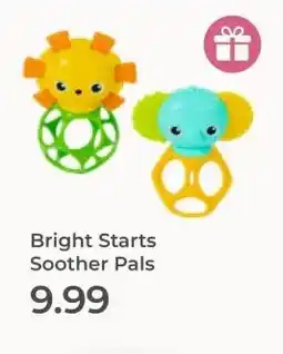 Prenatal Bright Starts Soother Pals aanbieding