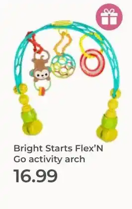 Prenatal Bright Starts Flex'N Go activity arch aanbieding