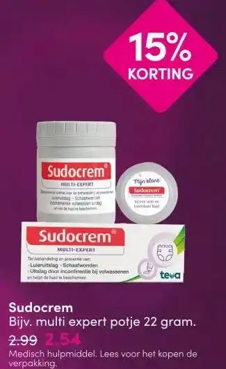 DA Sudocrem aanbieding