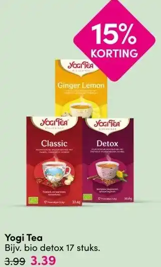 DA Yogi Tea aanbieding