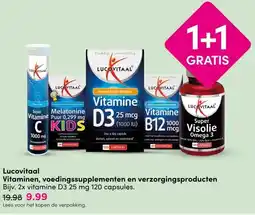 DA Lucovitaal Vitaminen, voedingssupplementen en verzorgingsproducten aanbieding