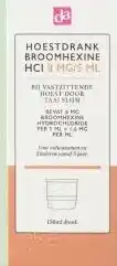DA hoestdrank broomhexine aanbieding