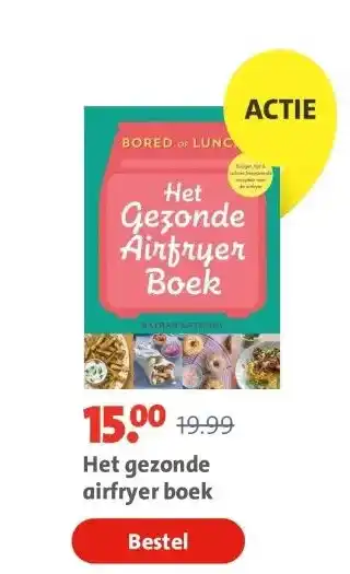 Bruna Het gezonde airfryer boek aanbieding