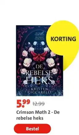 Bruna Crimson Moth 2 - De rebelse heks aanbieding