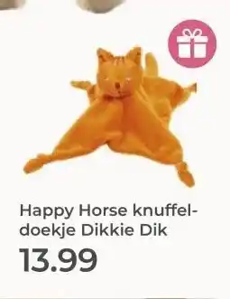 Happy Horse knuffel- doekje Dikkie Dik