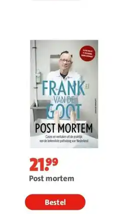 Bruna Post mortem aanbieding