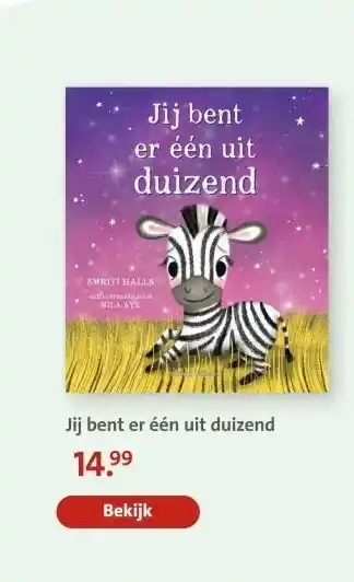 Bruna Jij bent er één uit duizend aanbieding