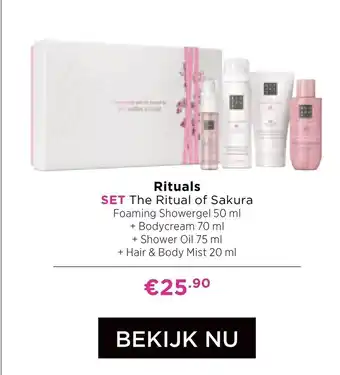 ICI Paris XL Rituals Set The Ritual of Sakura aanbieding