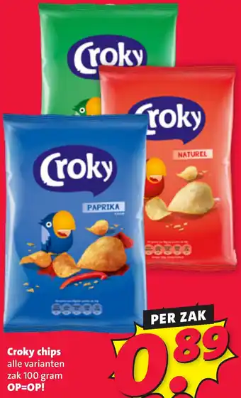 Nettorama Croky chips aanbieding