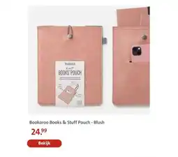 Bruna Bookaroo Books & Stuff Pouch - Blush aanbieding