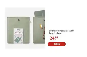 Bruna Bookaroo Books & Stuff Pouch - Fern aanbieding