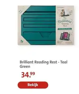 Bruna Brilliant Reading Rest - Teal Green aanbieding