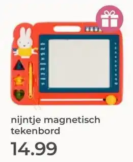 Prenatal nijntje magnetisch tekenbord aanbieding