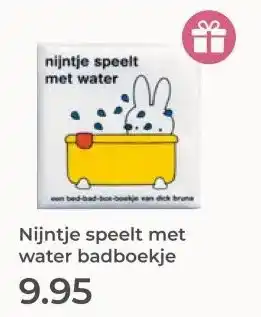 Prenatal Nijntje speelt met water badboekje aanbieding