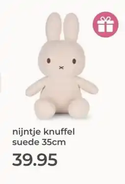 Prenatal nijntje knuffel suede aanbieding