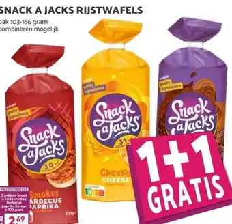 Boon`s Markt SNACK A JACKS RIJSTWAFELS aanbieding
